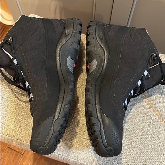 Salomon Men Shelter CS WP Winter Boots Black Contagrip Waterproof US 10 - Picture 6 of 13